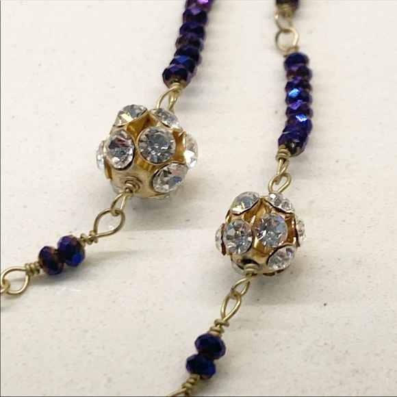 Club Monaco Crystal Necklace - Picture 3 of 8